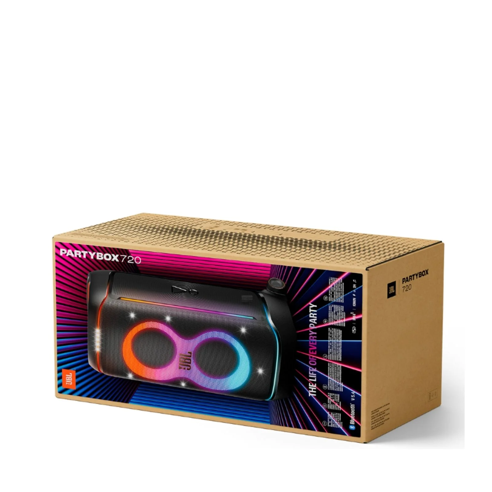 PartyBox 720, συσκευασία προϊόντος
